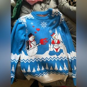 Funny Thrifted Christmas Sweater